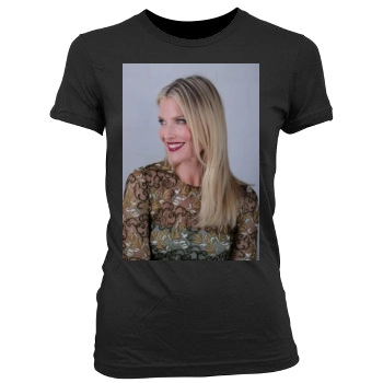 Ali Larter Women's Junior Cut Crewneck T-Shirt