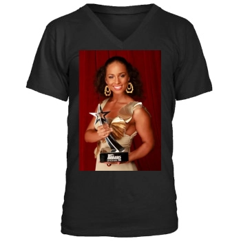 Alicia Keys Men's V-Neck T-Shirt