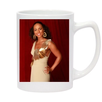 Alicia Keys 14oz White Statesman Mug