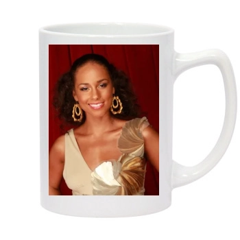 Alicia Keys 14oz White Statesman Mug