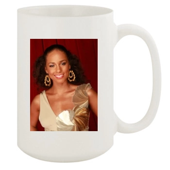 Alicia Keys 15oz White Mug