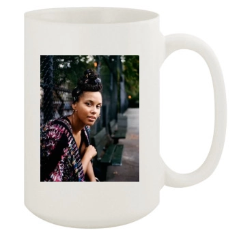 Alicia Keys 15oz White Mug