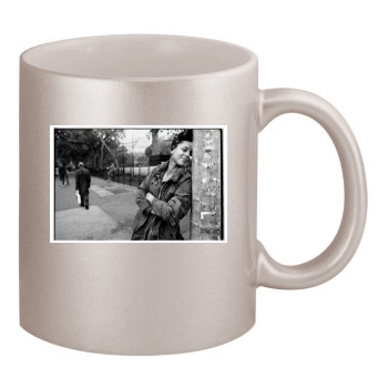 Alicia Keys 11oz Metallic Silver Mug