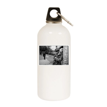 Alicia Keys White Water Bottle With Carabiner