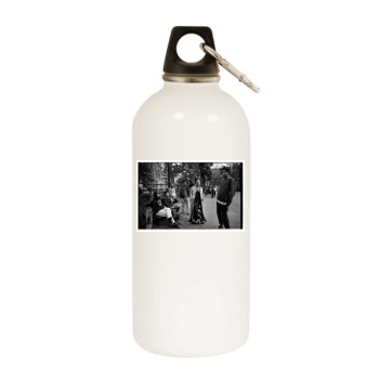 Alicia Keys White Water Bottle With Carabiner