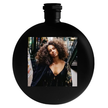 Alicia Keys Round Flask