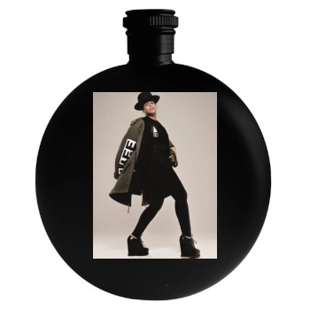 Alicia Keys Round Flask