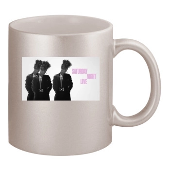 Alicia Keys 11oz Metallic Silver Mug