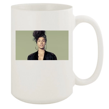 Alicia Keys 15oz White Mug