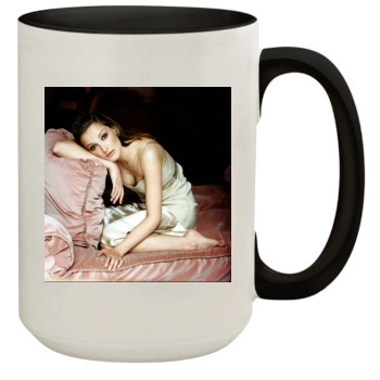 Alexandra Maria Lara 15oz Colored Inner & Handle Mug