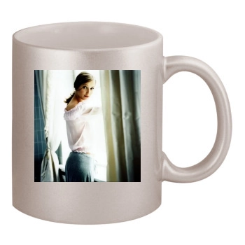 Alexandra Maria Lara 11oz Metallic Silver Mug