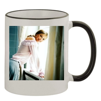 Alexandra Maria Lara 11oz Colored Rim & Handle Mug