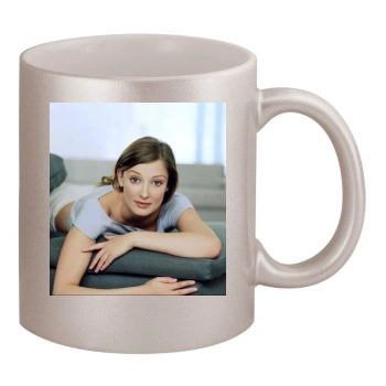 Alexandra Maria Lara 11oz Metallic Silver Mug