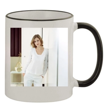 Alexandra Maria Lara 11oz Colored Rim & Handle Mug