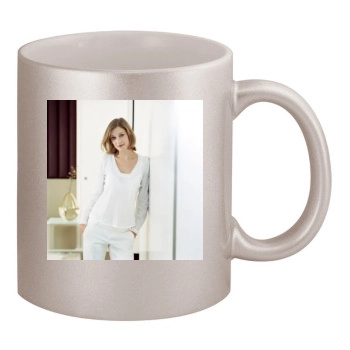 Alexandra Maria Lara 11oz Metallic Silver Mug