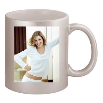 Alexandra Maria Lara 11oz Metallic Silver Mug