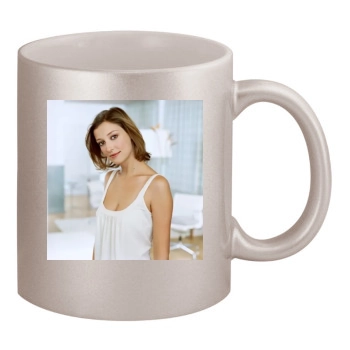 Alexandra Maria Lara 11oz Metallic Silver Mug