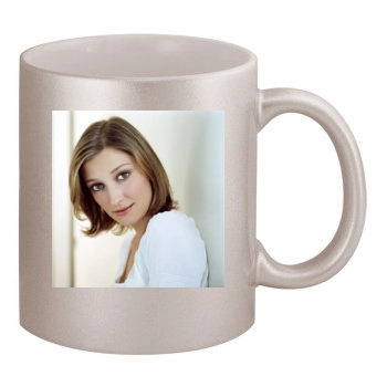 Alexandra Maria Lara 11oz Metallic Silver Mug