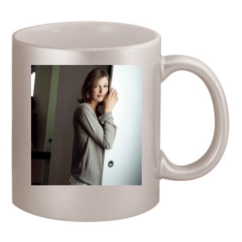 Alexandra Maria Lara 11oz Metallic Silver Mug