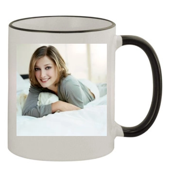 Alexandra Maria Lara 11oz Colored Rim & Handle Mug