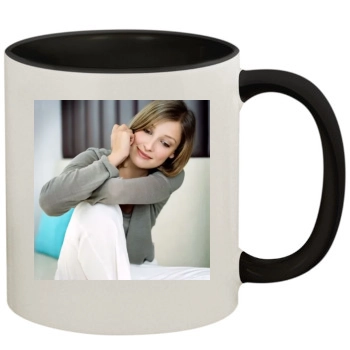 Alexandra Maria Lara 11oz Colored Inner & Handle Mug