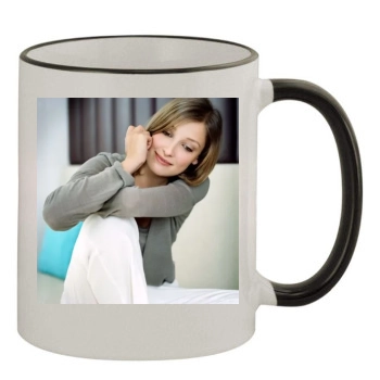 Alexandra Maria Lara 11oz Colored Rim & Handle Mug