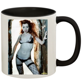 Alyson Hannigan 11oz Colored Inner & Handle Mug