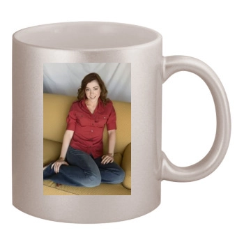 Alyson Hannigan 11oz Metallic Silver Mug