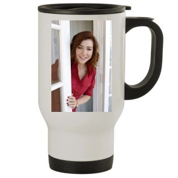 Alyson Hannigan Stainless Steel Travel Mug