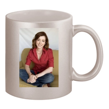 Alyson Hannigan 11oz Metallic Silver Mug