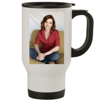 Alyson Hannigan Stainless Steel Travel Mug