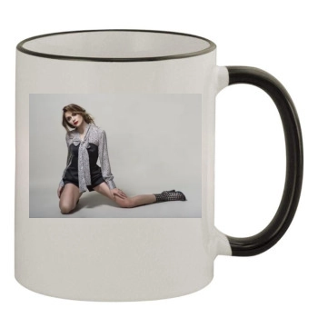 Alyson Stoner 11oz Colored Rim & Handle Mug