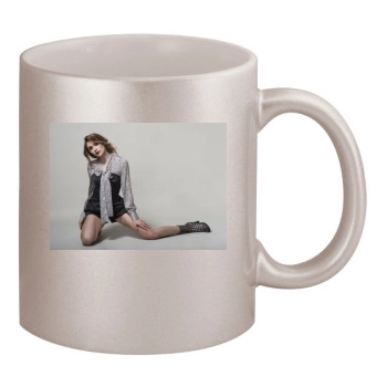 Alyson Stoner 11oz Metallic Silver Mug