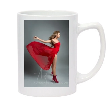 Alyson Stoner 14oz White Statesman Mug