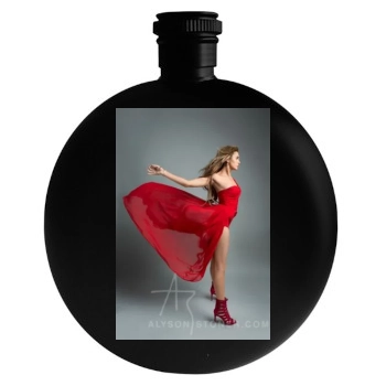 Alyson Stoner Round Flask