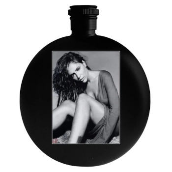 Alyssa Milano Round Flask