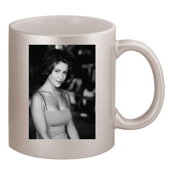 Alyssa Milano 11oz Metallic Silver Mug