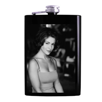 Alyssa Milano Hip Flask