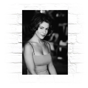 Alyssa Milano Metal Wall Art