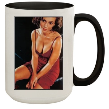 Alyssa Milano 15oz Colored Inner & Handle Mug