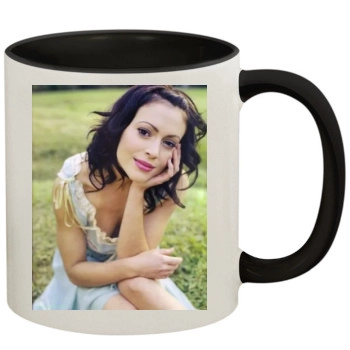 Alyssa Milano 11oz Colored Inner & Handle Mug