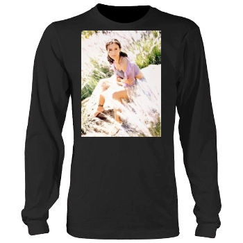 Alyssa Milano Men's Heavy Long Sleeve TShirt