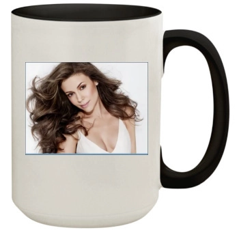 Alyssa Milano 15oz Colored Inner & Handle Mug