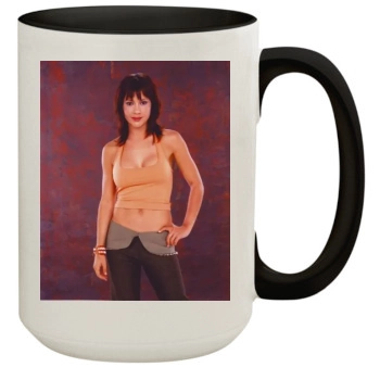 Alyssa Milano 15oz Colored Inner & Handle Mug