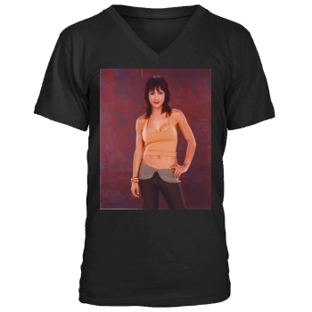 Alyssa Milano Men's V-Neck T-Shirt