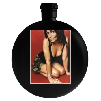 Alyssa Milano Round Flask