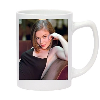 Alyssa Milano 14oz White Statesman Mug