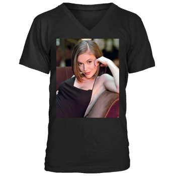 Alyssa Milano Men's V-Neck T-Shirt