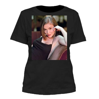 Alyssa Milano Women's Cut T-Shirt