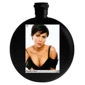 Alyssa Milano Round Flask